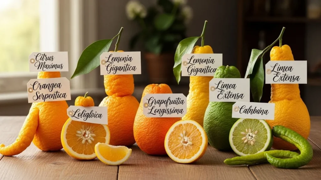 Long Citrus Fruit Names