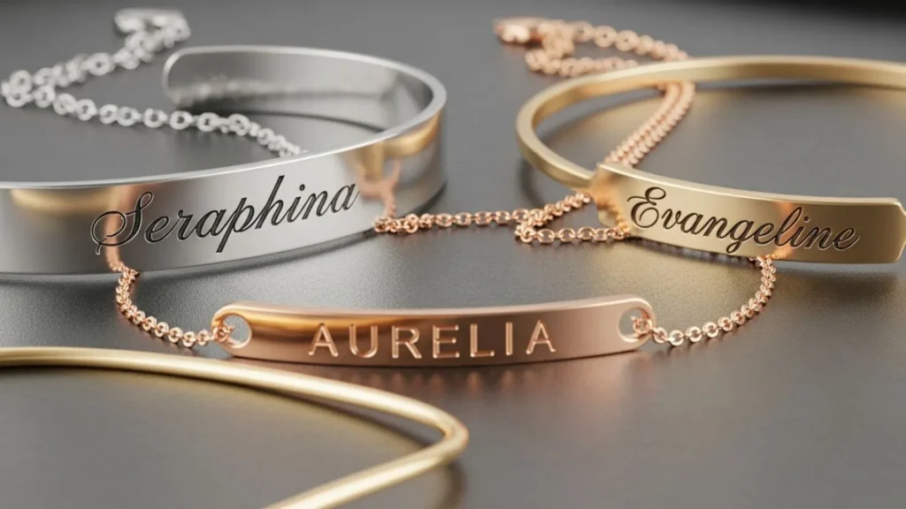 Names That Look Beautiful Engraved on Bracelets
