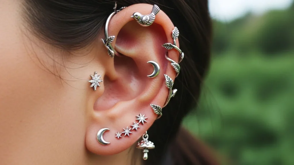  Nature-Inspired Ear Piercing Names