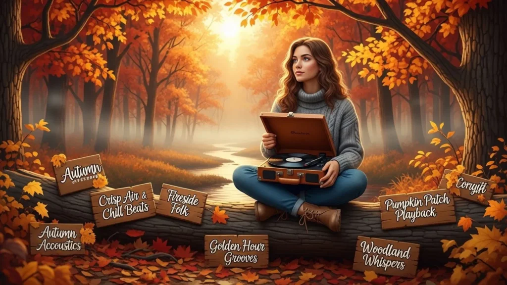 Nature-Inspired Fall Playlist Names