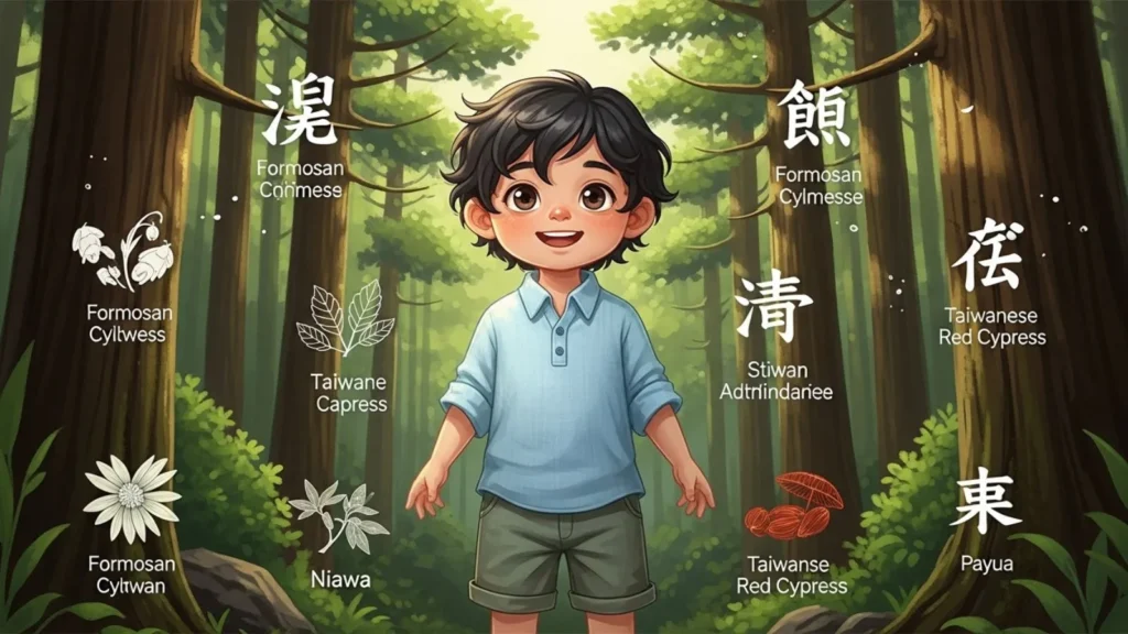 Nature-Inspired Taiwanese Boy Names
