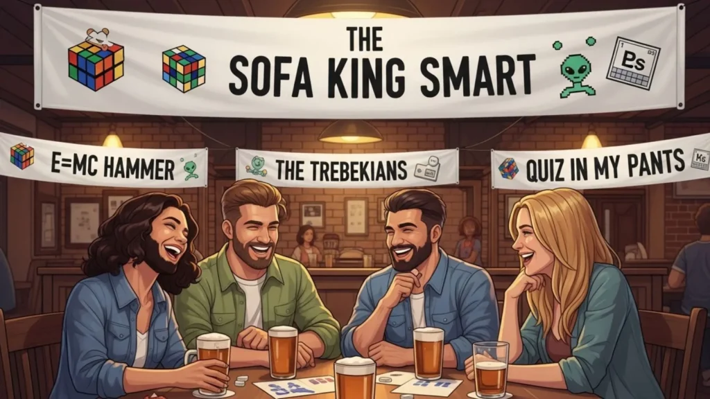  Nerdy But Inappropriate Trivia Team Names