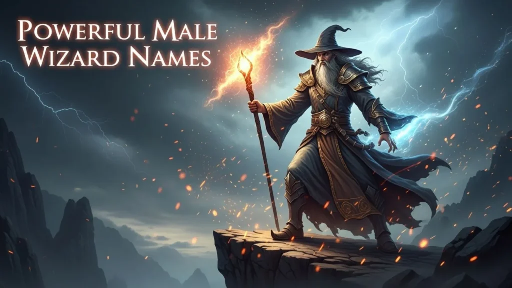 Powerful Male Wizard Names
