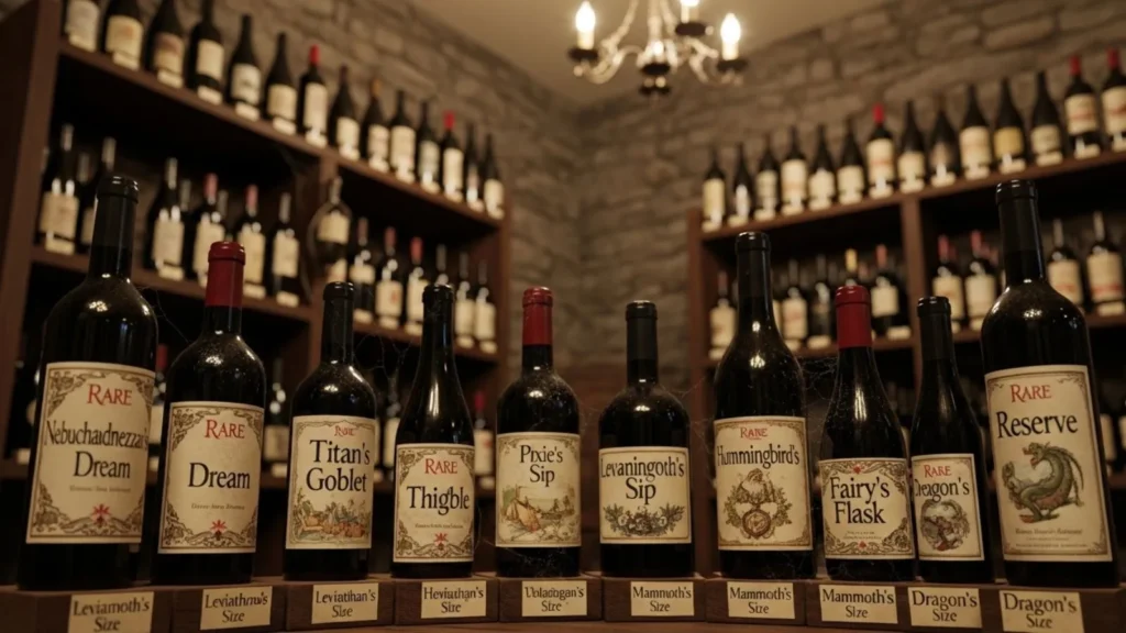 Rare and Unusual Wine Bottle Size Names