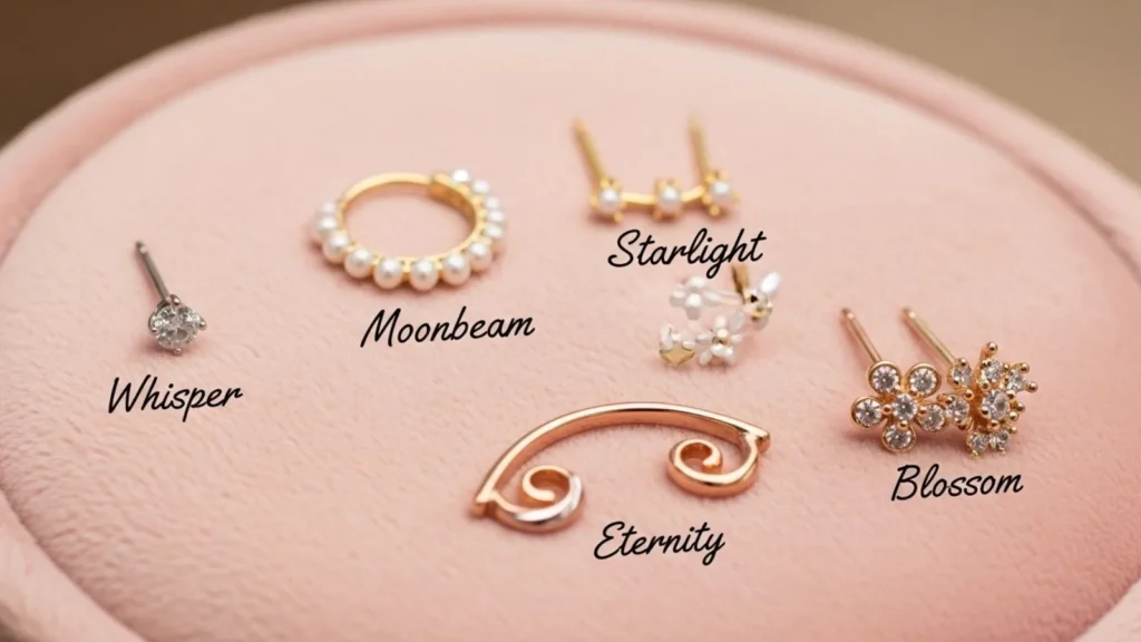 Romantic & Elegant Ear Piercing Names