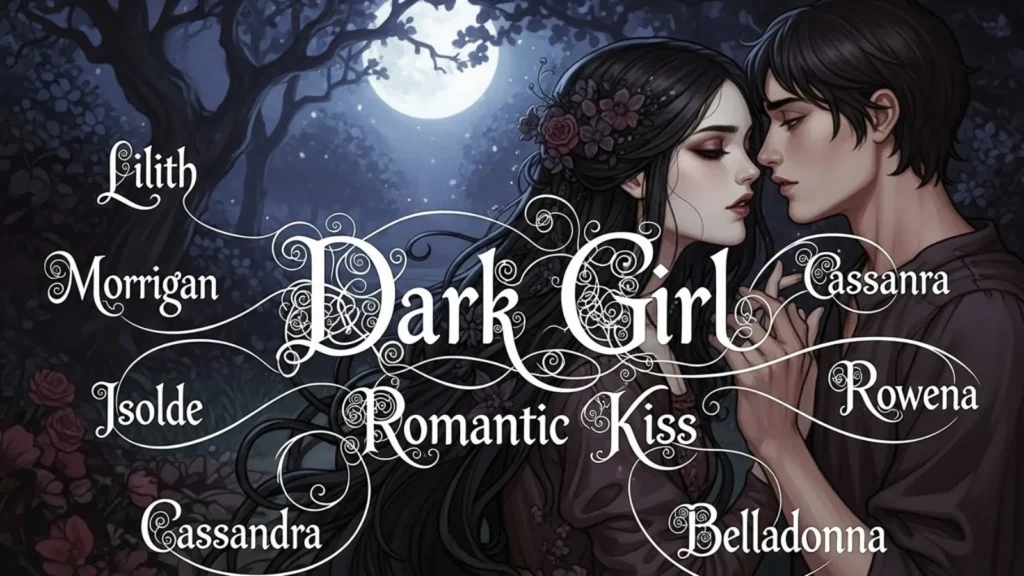 Romantic Girl Names Meaning Dark