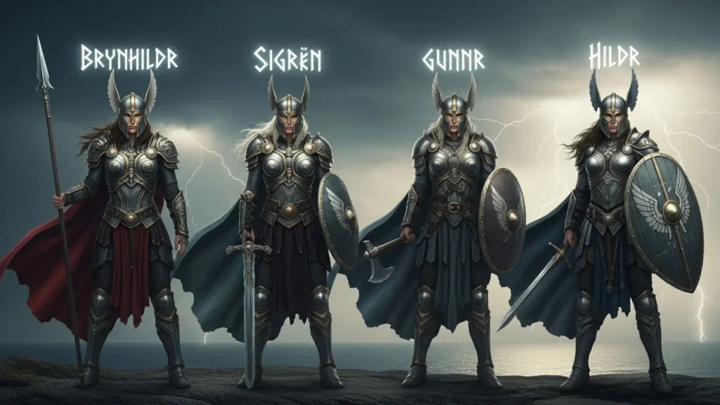 Warrior Valkyries Names