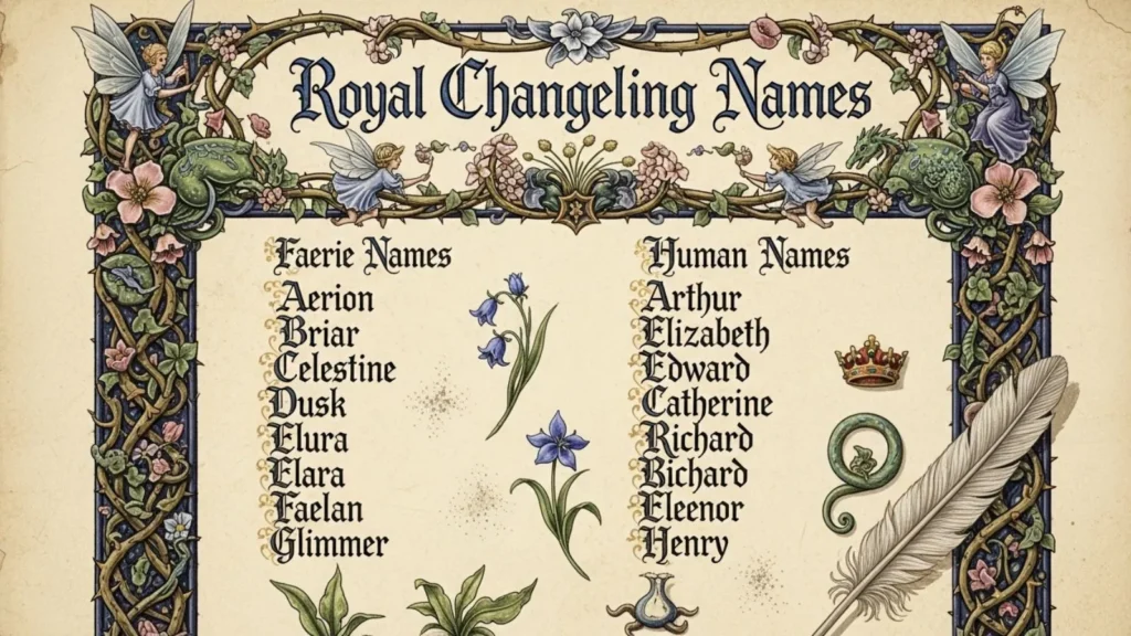  Royal Changeling Names