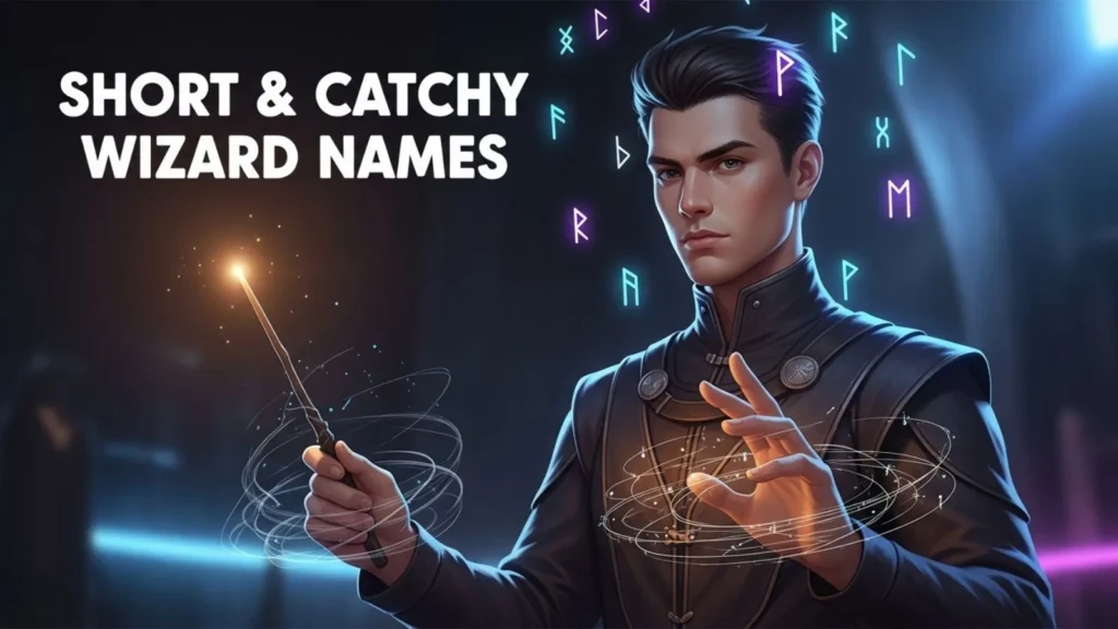  Short & Catchy Wizard Names