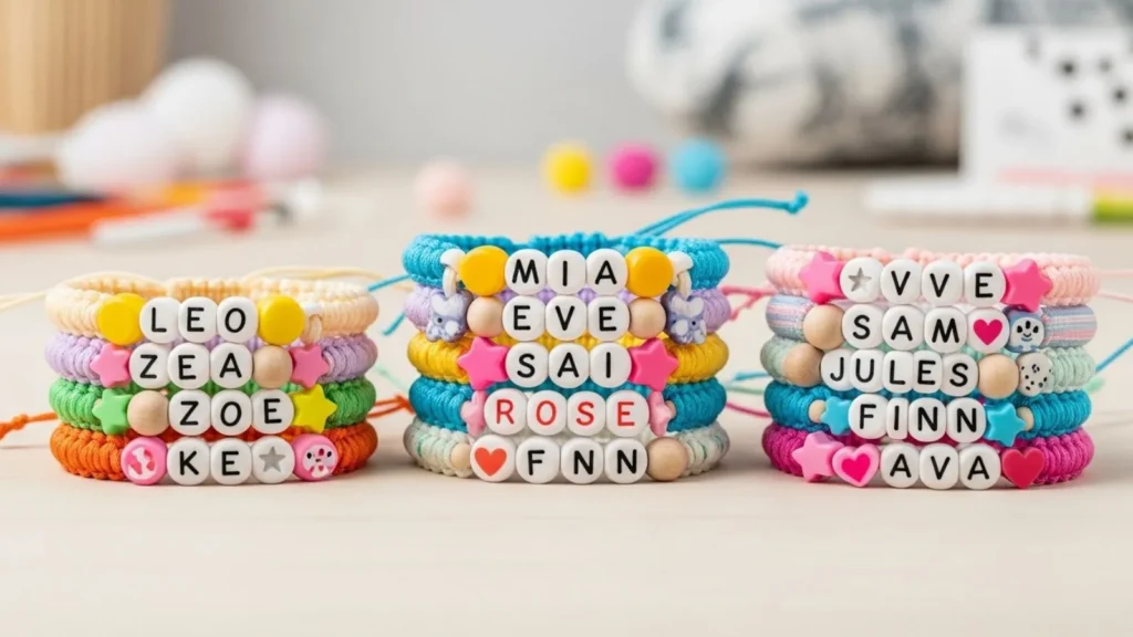  Short and Sweet Kids Names Perfect for Bracelets