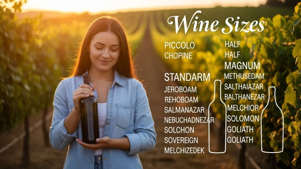 Standard Wine Bottle Sizes Names