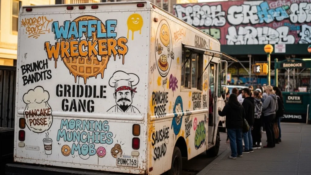 Street Style & Urban Breakfast Food Truck Names