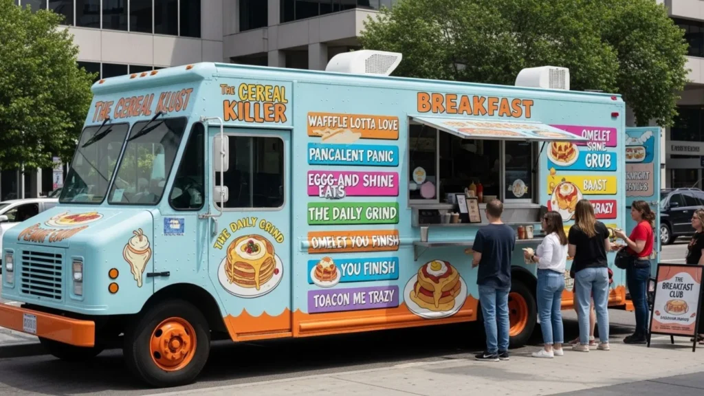 Unique & Rare Breakfast Food Truck Names