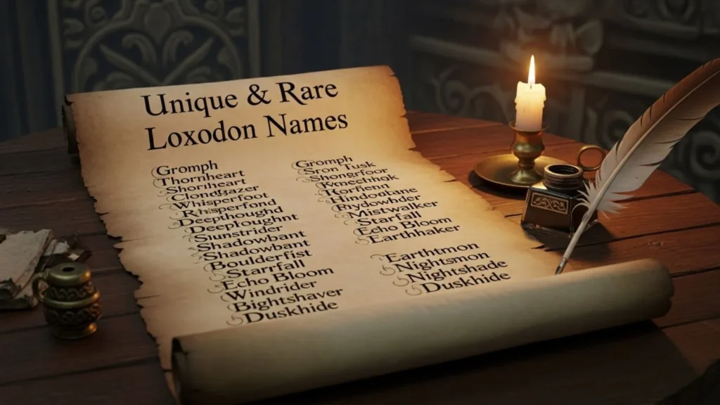 Unique & Rare Loxodon Names