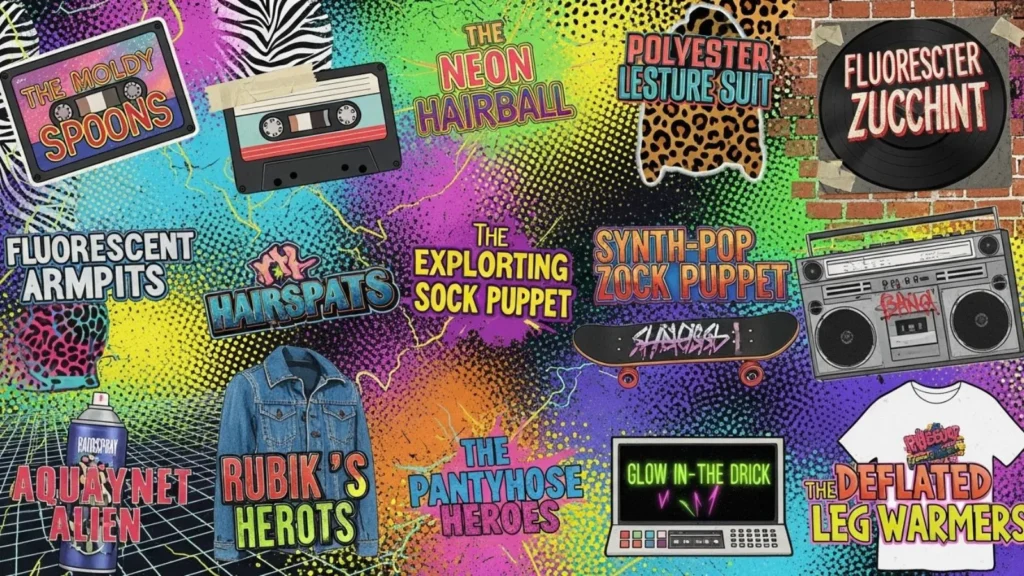 Unique and Weird 80s Band Names Nobody Expected