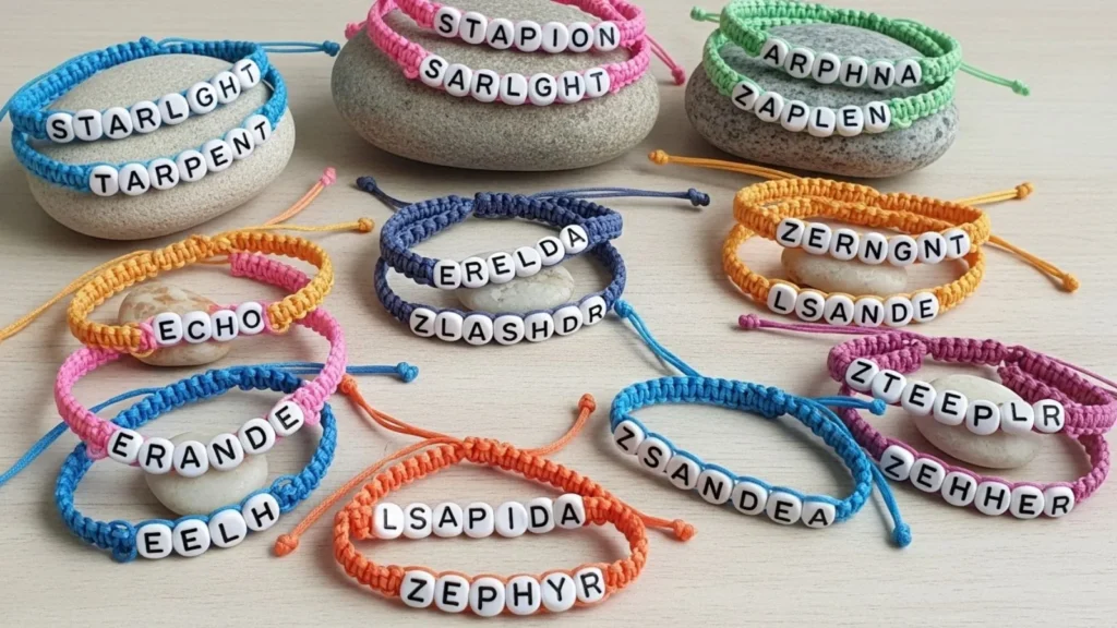 Unique Kids Names for One-of-a-Kind Bracelets