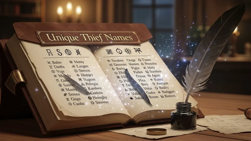 Unique Thief Names