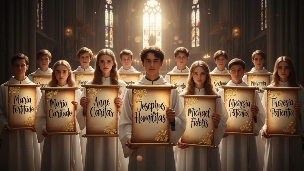 Virtue-Based Catholic Confirmation Names