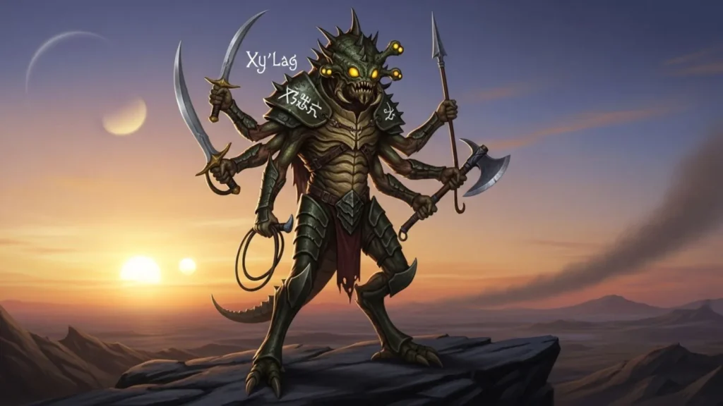 Warrior Thri-Kreen Names