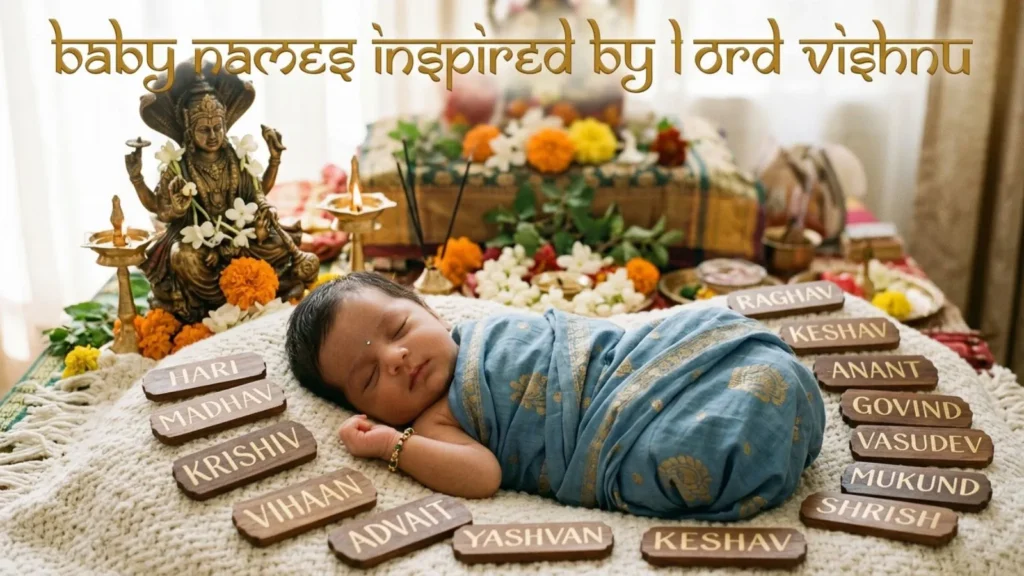 Baby Names Inspired by Vishnu