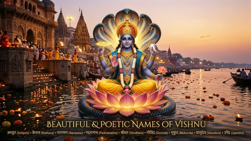 Beautiful & Poetic Names of Vishnu