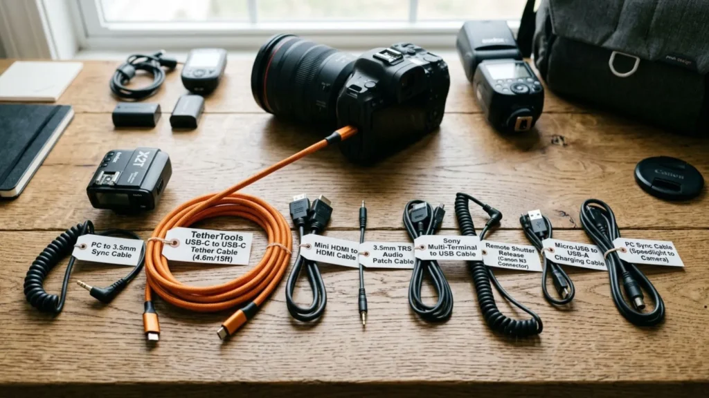 Camera and Photography Cable Names