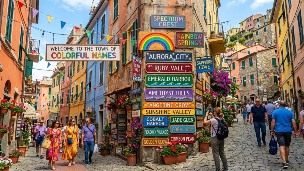  Colorful & Vibrant Town Names
