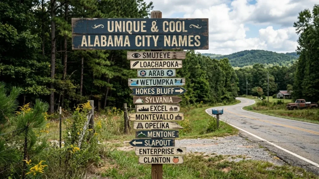  Cool and Unique Alabama City Names