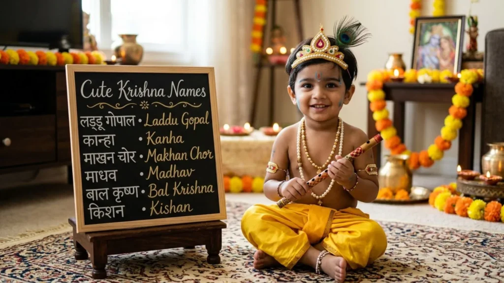  Cute Krishna Names