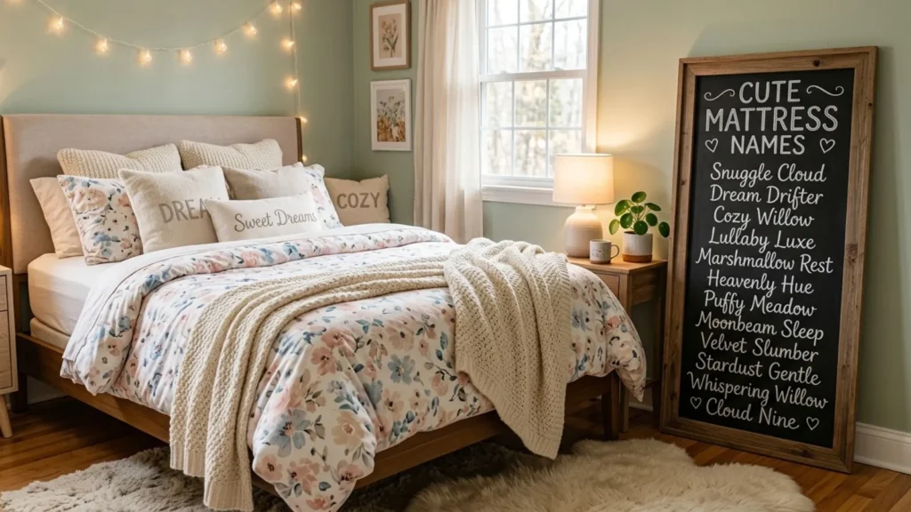 Cute Mattress Names