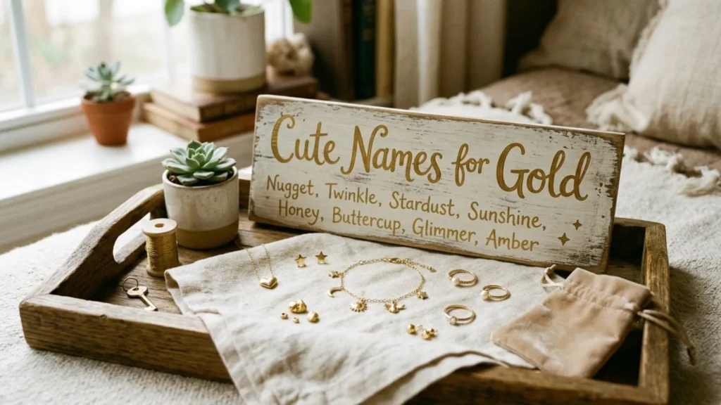 Cute Names for Gold