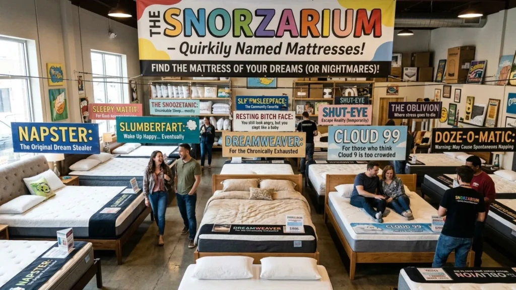 Funny & Quirky Mattress Brand Names