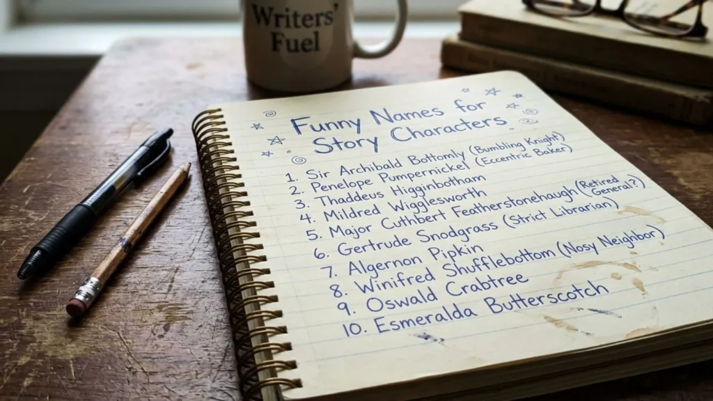 Funny Names for Story Characters