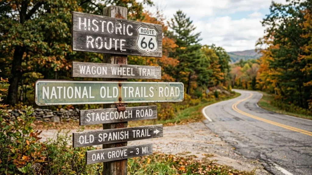  Historic Road Sign Names 