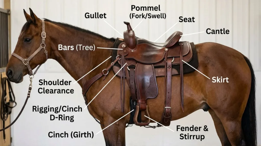  Horse Saddle Fit Parts to Know