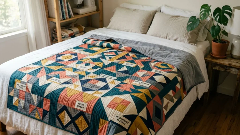 Modern & Geometric Quilt Pattern Names