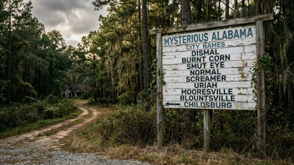 Mysterious Alabama City Names