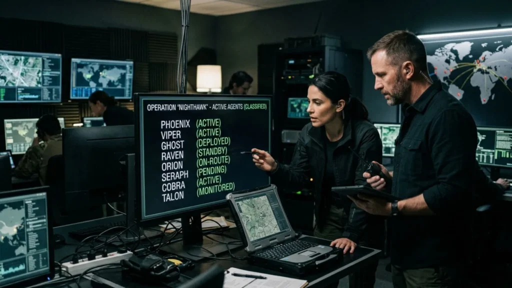  Mysterious & Spy-Themed Code Names
