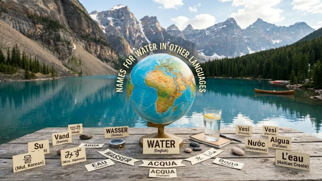 Names for Water in Other Languages 