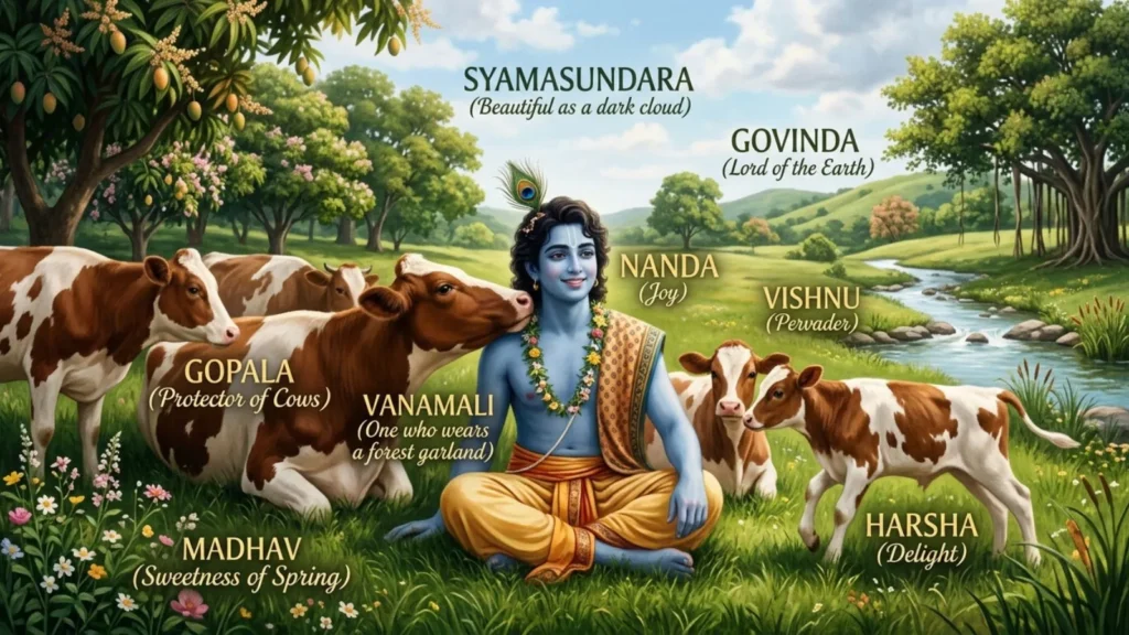  Nature-Inspired Krishna Names