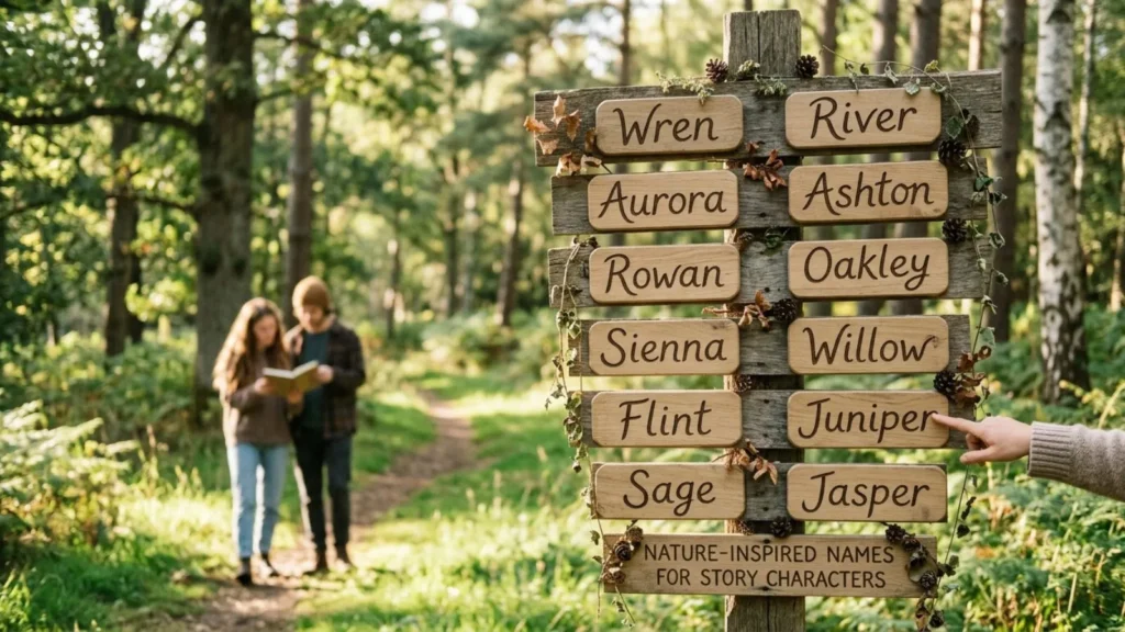 Nature-Inspired Names for Story Characters