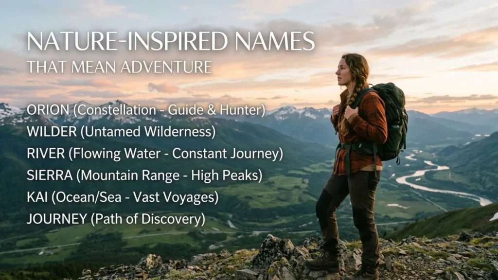 Nature-Inspired Names That Mean Adventure