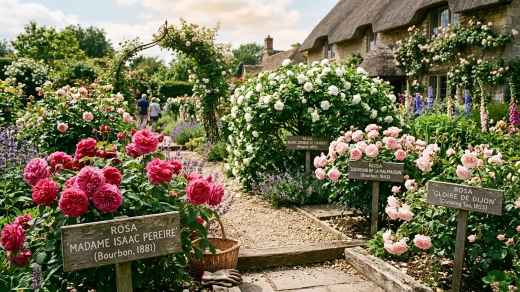 Old Garden Rose Names With Deep History