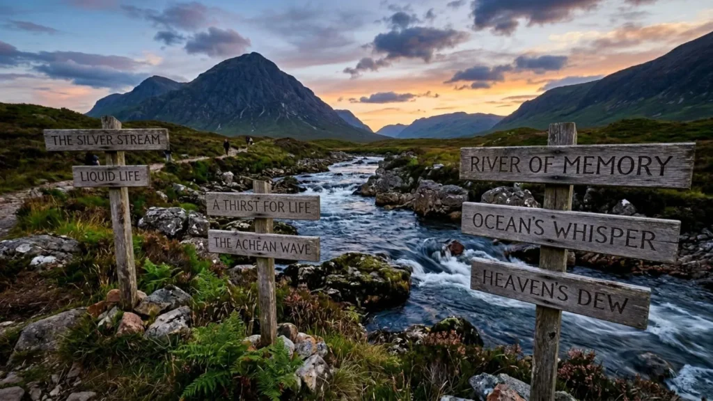  Poetic and Literary Names for Water 
