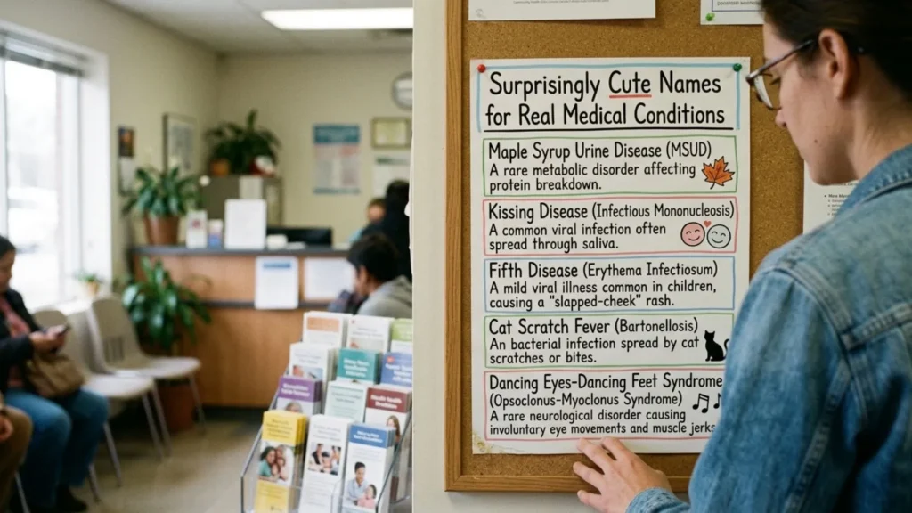 Real Diseases With Surprisingly Cute Names