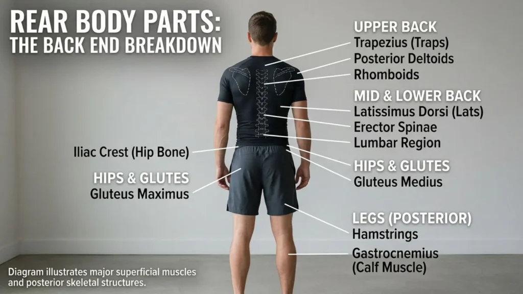 Rear Body Parts Names The Back End Breakdown