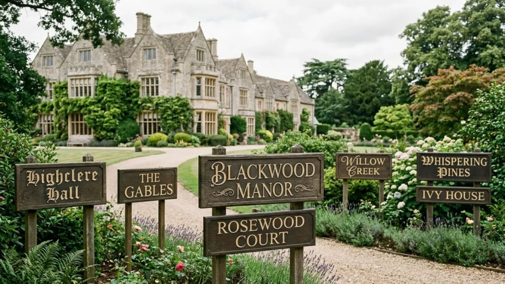  Elegant & Grand Names for Houses
