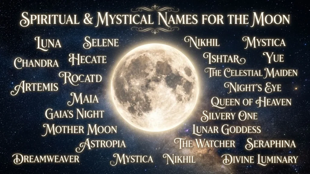  Spiritual and Mystical Names for the Moon