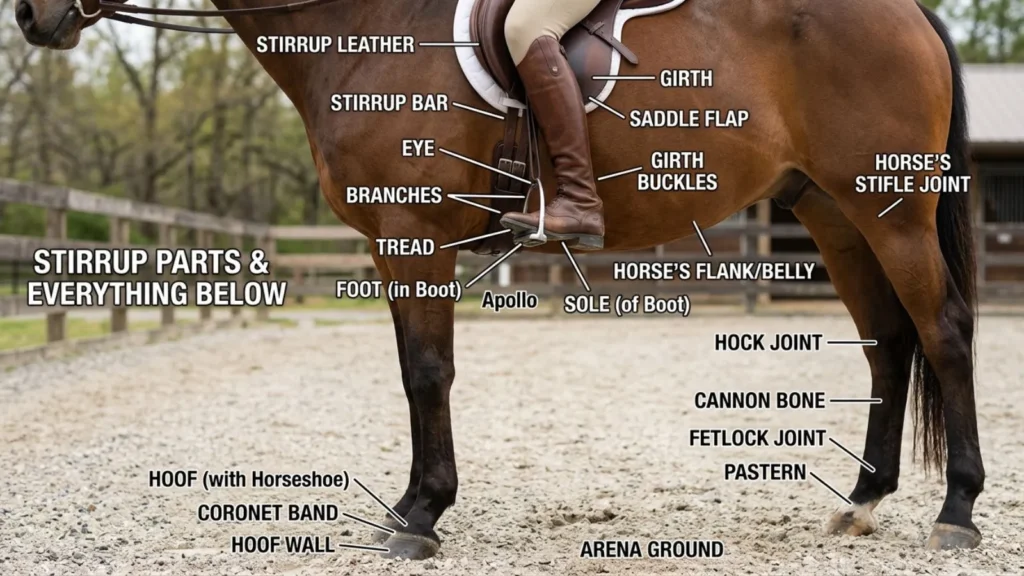  Stirrup Parts Names and Everything Below
