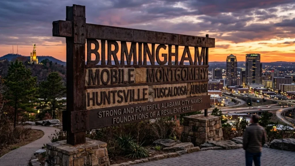Strong and Powerful Alabama City Names